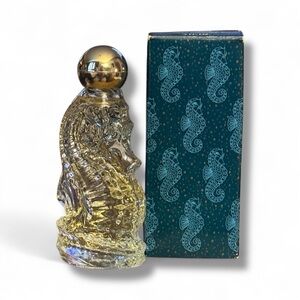 Vintage Avon 1970’s Sea Horse Miniature Charisma cologne decanter
